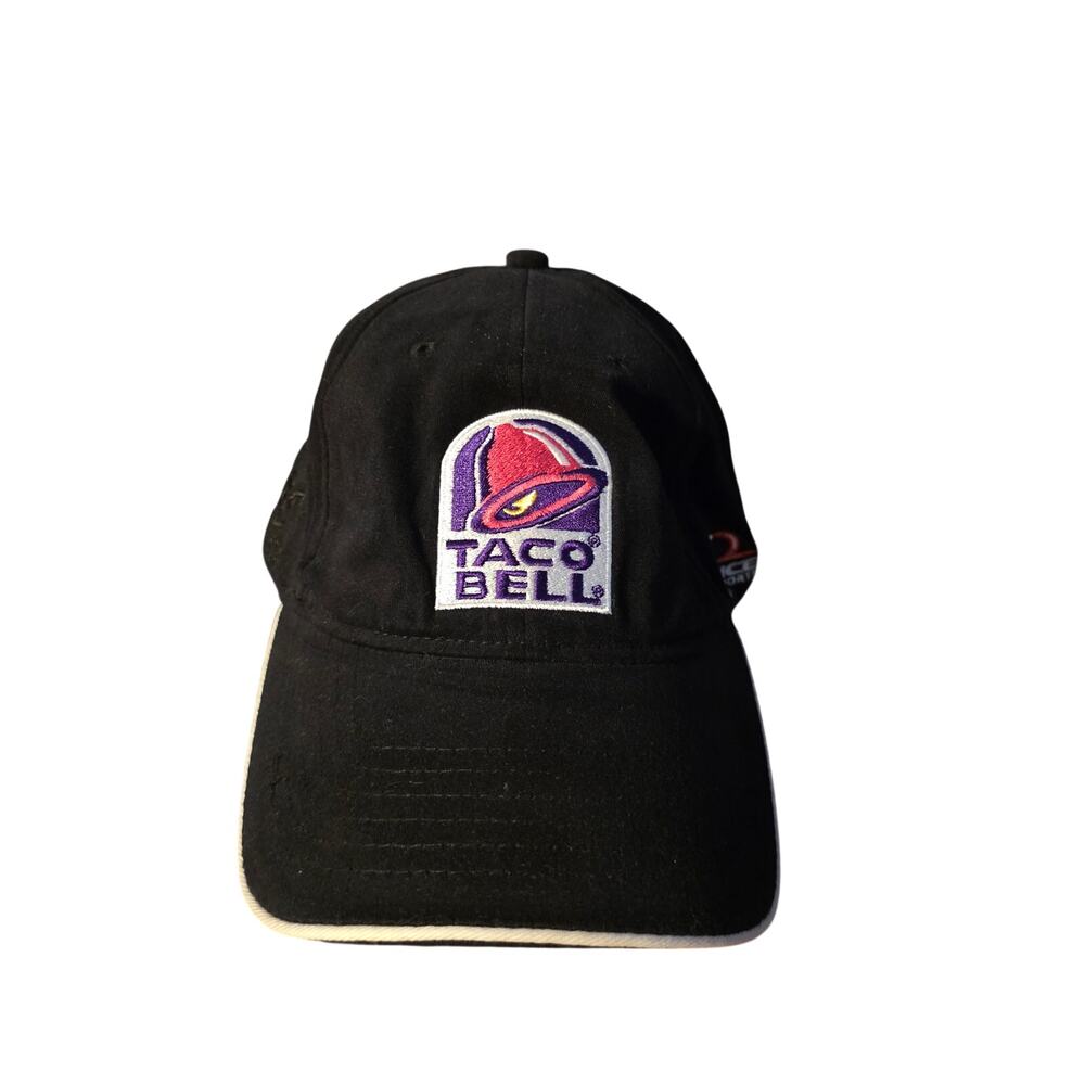 Vintage Martin Truex Jr #8 Taco Bell Chase Authentics Fitted Hat Nascar Purple